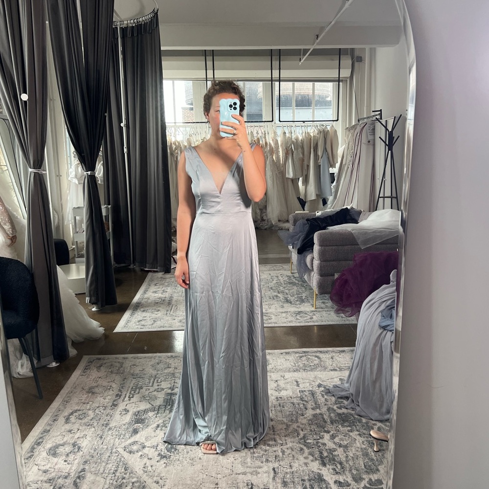Silk slip dress